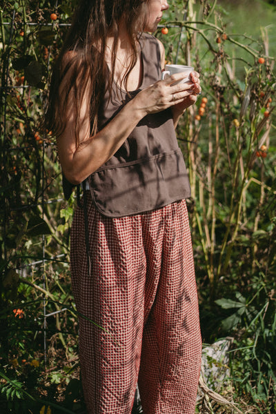 The Garden Smock - Coffee