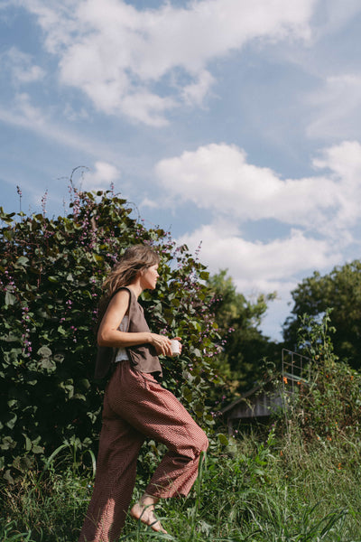 The Garden Smock - Coffee