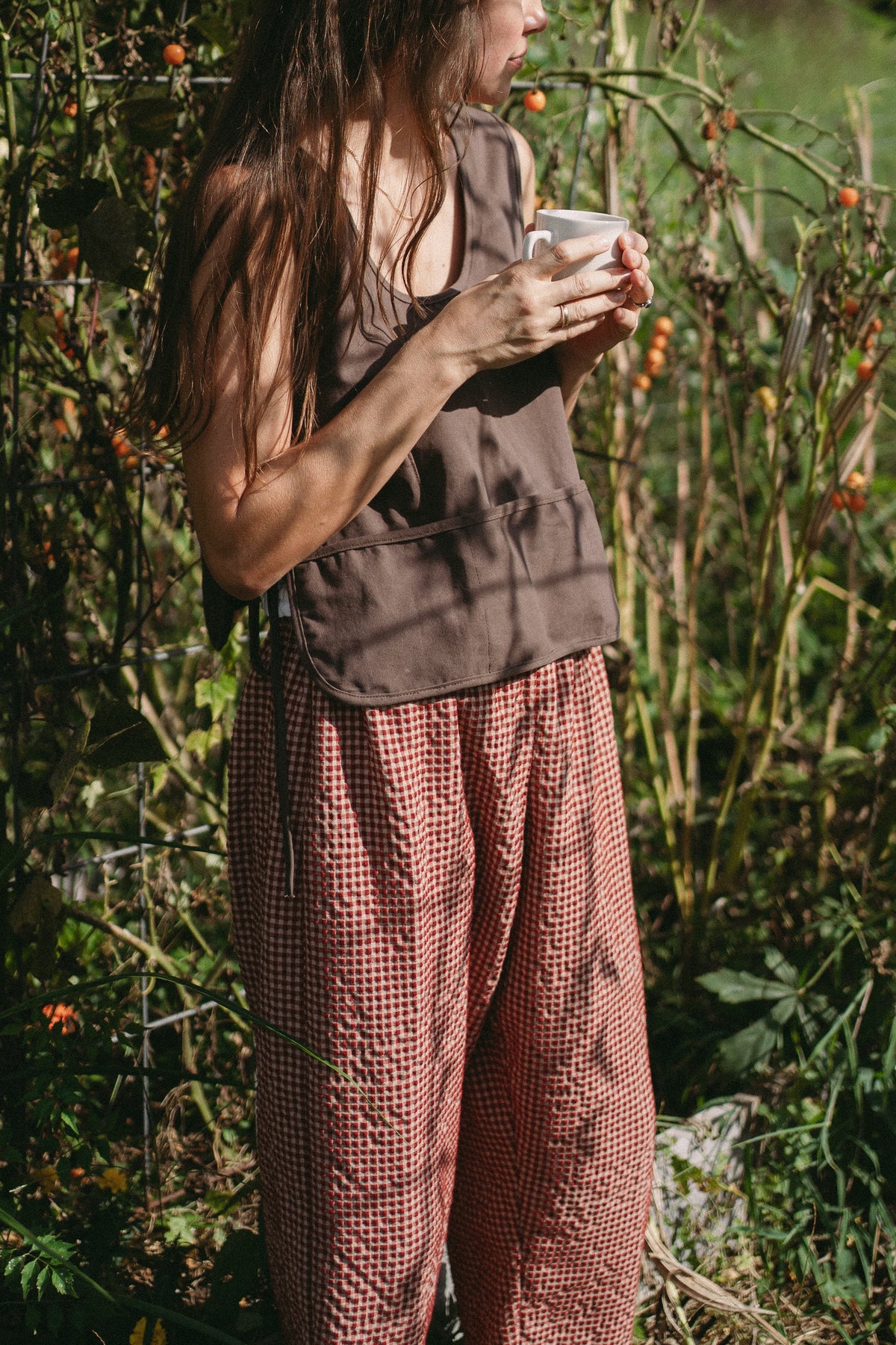 The Garden Smock - Coffee