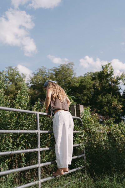 The Garden Smock - Coffee